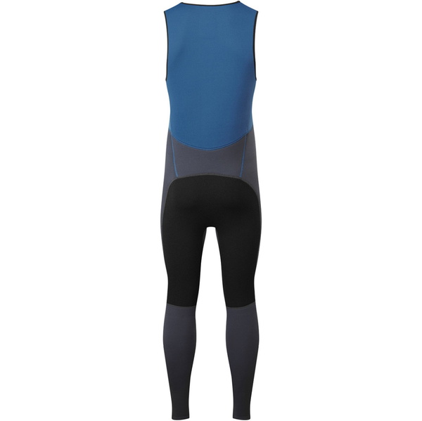2025 Gill Junior Dynamic 3mm Long John Wetsuit 5017J - Atlantic Blue / Dark Blue